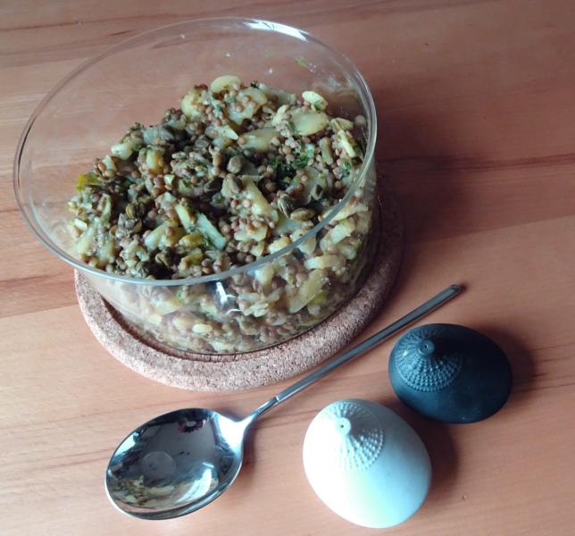 Kartoffel-Linsensalat