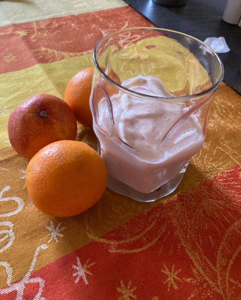 Orangenmousse