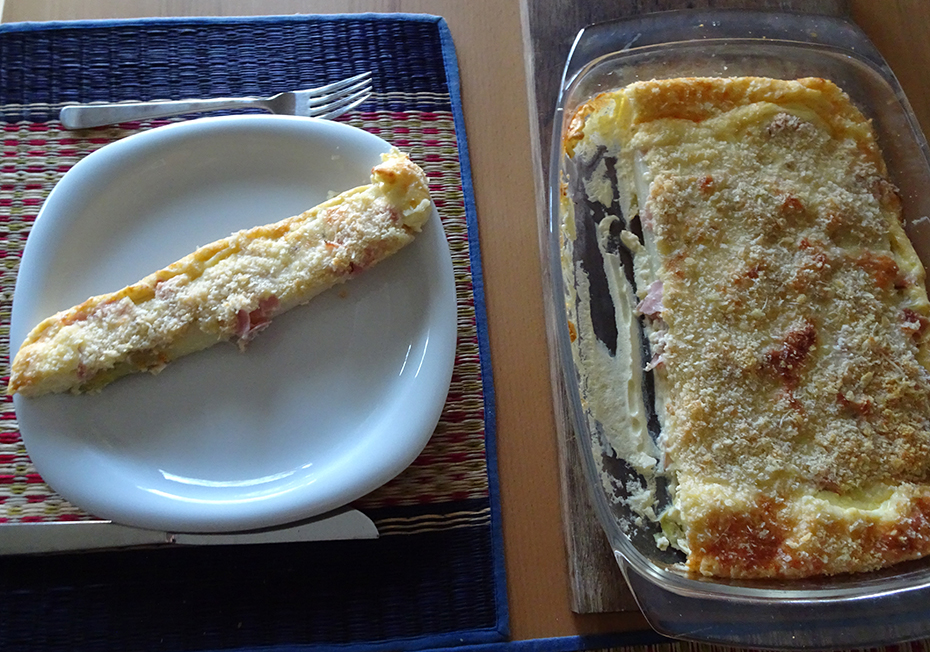 Spargelgratin