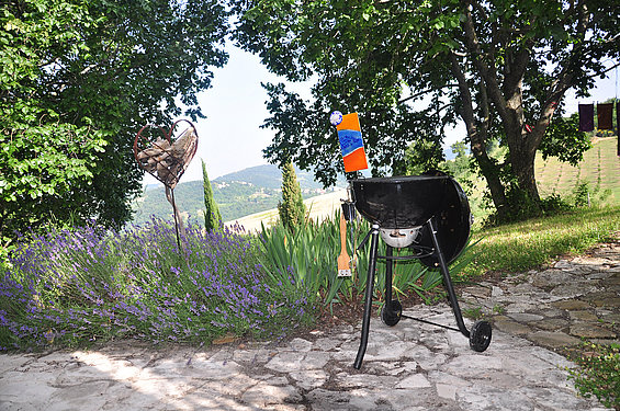 Grillgelegenheit im Garten